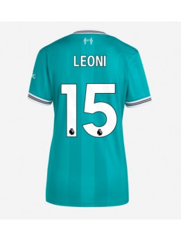 Billige Liverpool Giovanni Leoni #15 Tredjedrakt Dame 2025-26 Kortermet
